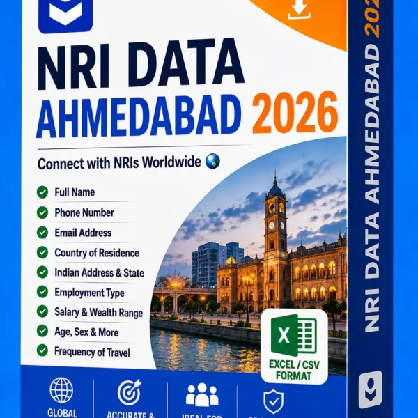 NRI Data Ahmedabad 2026 – Connect with NRIs Worldwide