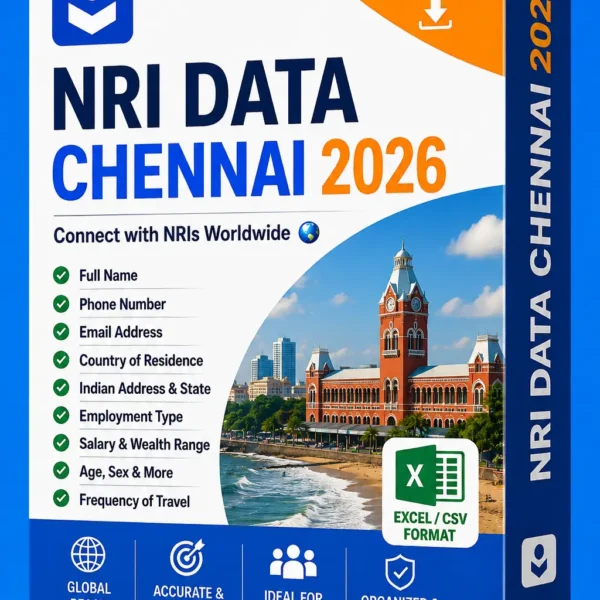 NRI Data Chennai 2026 – Connect with NRIs Worldwide